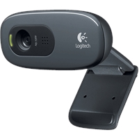 Logitech C270 HD Webcam, HD 720p/30fps, Widescreen HD Video Calling, HD Light Correction, Noise-Reducing Mic, For Skype, FaceTime, Hangouts, WebEx, PC/Mac/Laptop/Macbook/Tablet, Black - Image 6