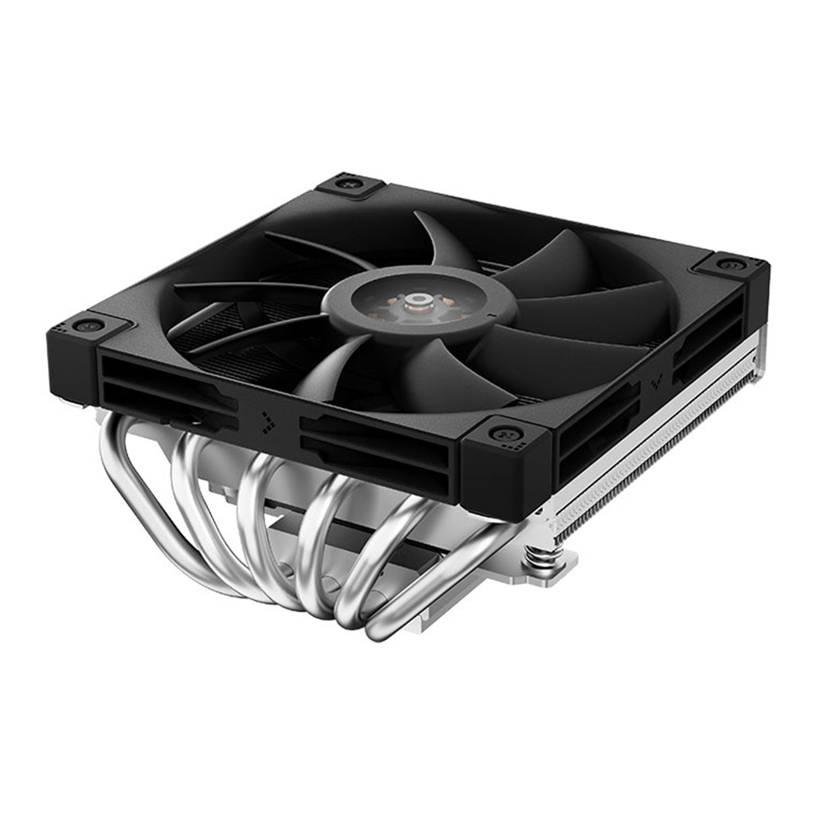 DeepCool AN600 Low-Profile CPU Cooler, 1x 120mm PWM Fans, Aluminium Fins, Copper Base, 6x Heatpipes, Intel/AMD - Image 3