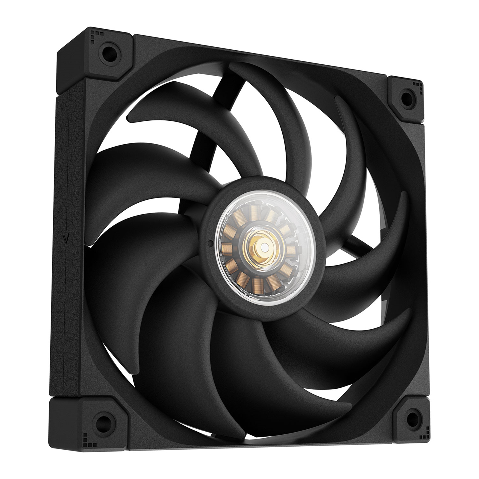 DeepCool FT12 120mm PWM Case Fan, High Airflow 75 CFM, 4.2mmAq Static Pressure, Quiet Operation =32dB, Fluid Dynamic Bearing, Black - Image 3