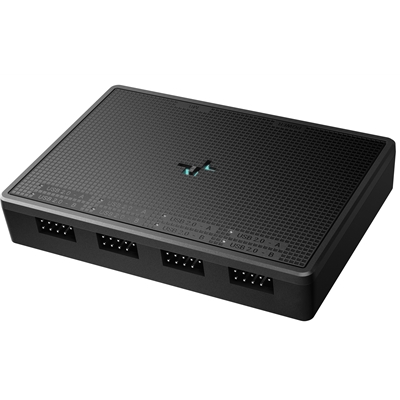 DeepCool USB HUB 4 ports, Easy Setup, Plug-and-play, Windows, macOS Compatibility, Connecting Multiple USB Devices, Black - Image 2