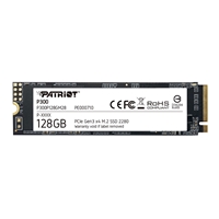 Patriot P300 (P300P128GM28) 128GB NVMe SSD, M.2 Interface, PCIe Gen3, 2280, Read 1600MB/s, Write 600MB/s, 3 Year Warranty