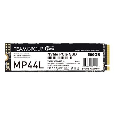 Team Group MP44L M.2 2280 500GB PCIe 4.0 x4 with NVMe 1.4 Internal SSD - Image 2