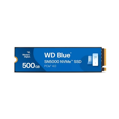 WD Blue SN5000 (WDS500G4B0E-00CNZ0) 500GB NVMe SSD, M.2 Interface, PCIe Gen4, 2280, Read 5000MB/s, Write 4000MB/s, 5 Year Warranty - Image 2