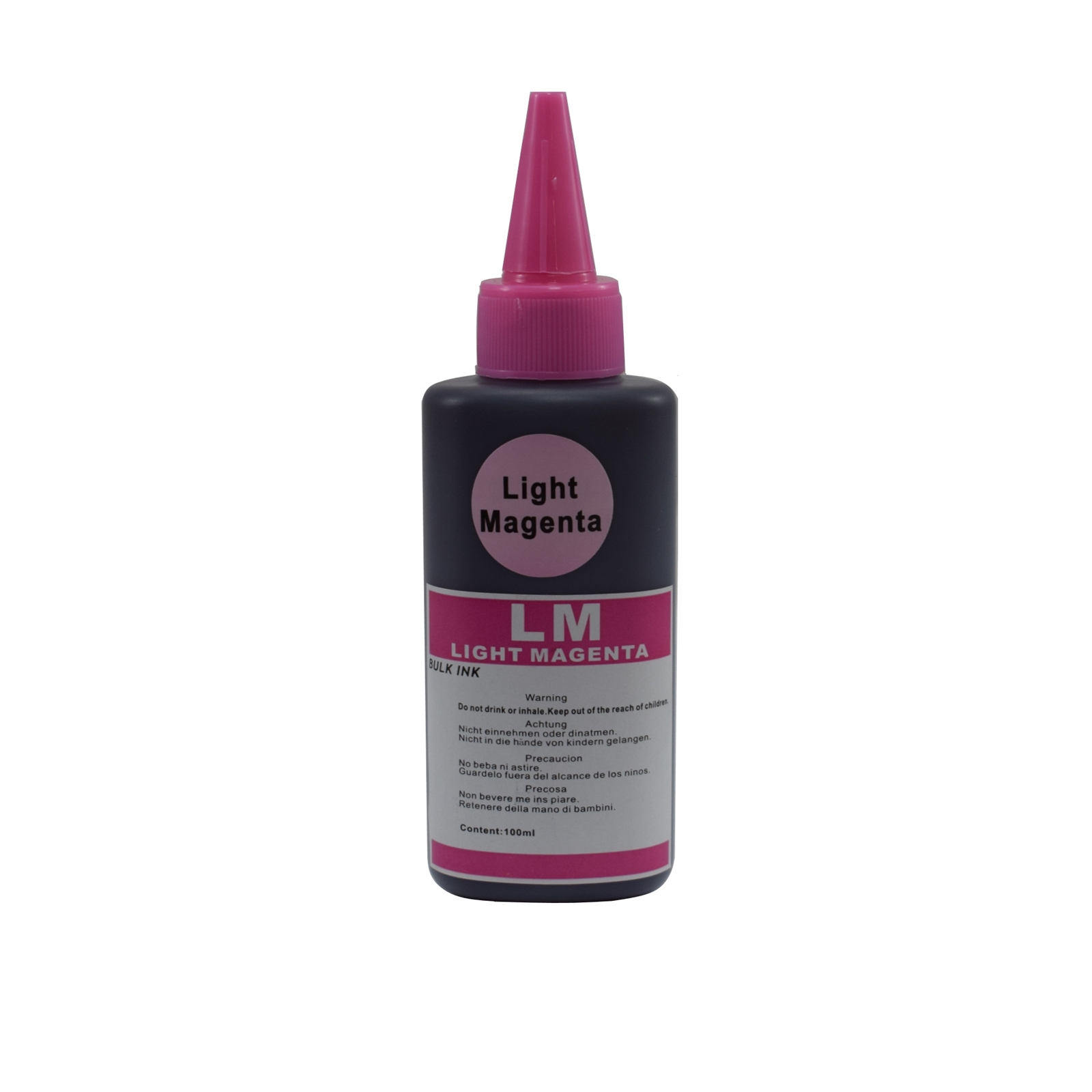InkLab Universal Refill Ink For Brother/Canon/Epson Light Magenta 100ml - Image 3