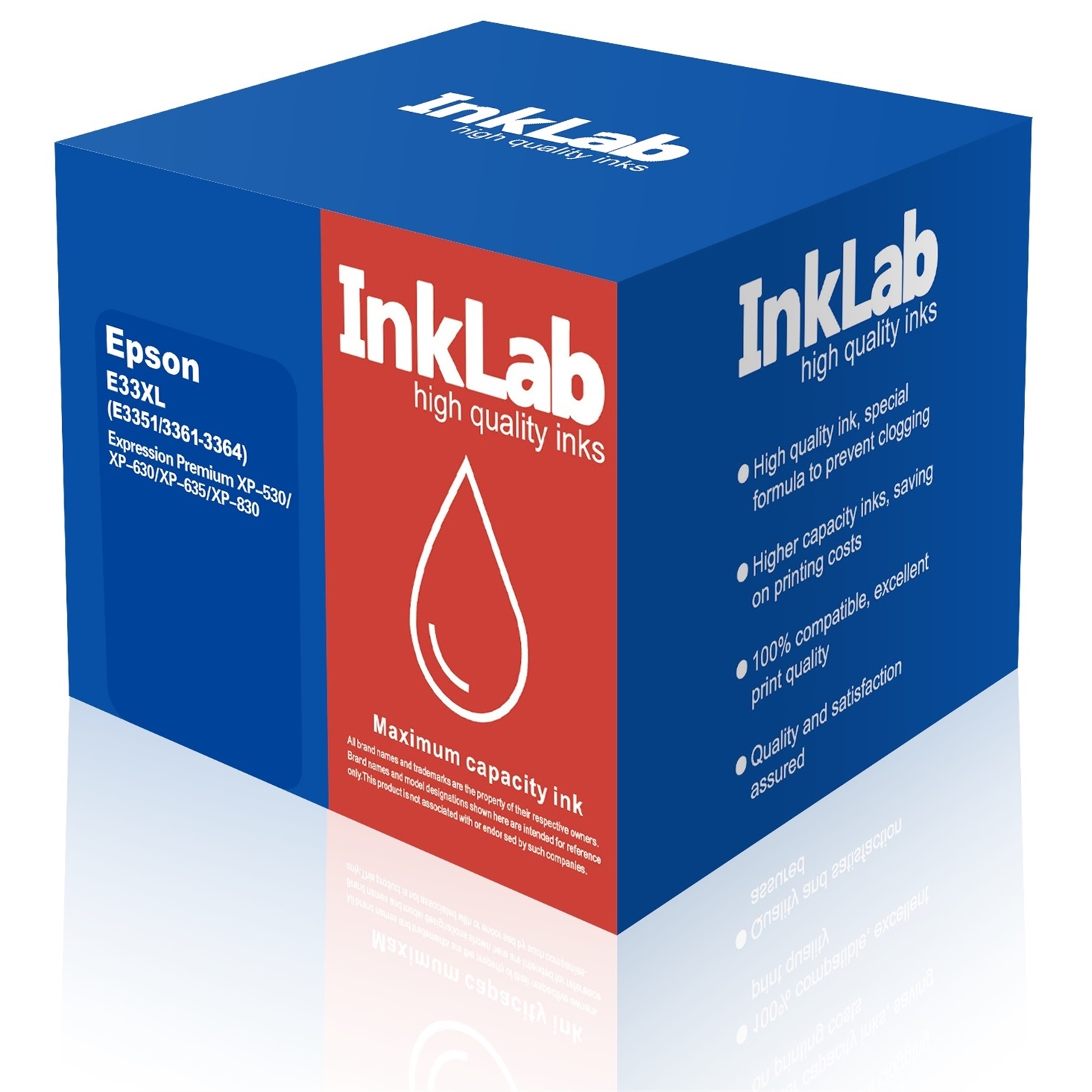 InkLab 33 XL Epson Compatible Multipack Replacment Ink - Image 3