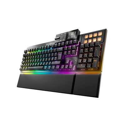 Be Quiet! Dark Mount Silent Linear Modular ARGB Gaming Keyboard with 8 Customisable Display Keys, Silent Linear Orange Switches, Detachable Numpad & Stream Dock - Image 2
