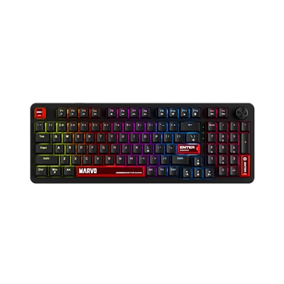 Marvo Scorpion KG937 Arma 98 Wired Hot Swappable Mechanical Backlit UK Layout Gaming Keyboard - Image 2