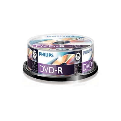 Philips DVD-R 16X 25 PK Spindle - Image 2