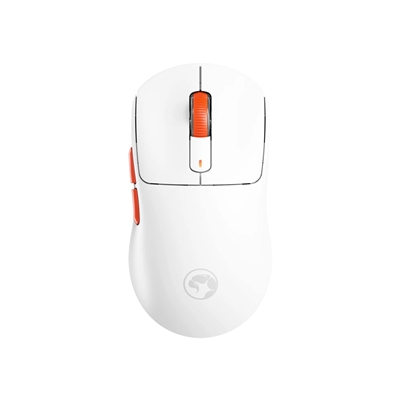 Marvo Scorpion G964W Niro 60 Wireless and Bluetooth USB-C Rechargeable Gaming Mouse (White) - Image 2