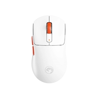 Marvo Scorpion G964W Niro 60 Wireless and Bluetooth USB-C Rechargeable Gaming Mouse (White)