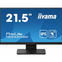 iiyama PROLITE T2252MSC-B2 21.5 Inch 10 Point Touchscreen IPS Monitor, Full HD, 5ms, USB Hub, HDMI, DisplayPort, Speakers, Black, Internal PSU, VESA - Image 3