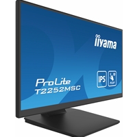 iiyama PROLITE T2252MSC-B2 21.5 Inch 10 Point Touchscreen IPS Monitor, Full HD, 5ms, USB Hub, HDMI, DisplayPort, Speakers, Black, Internal PSU, VESA - Image 5