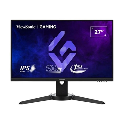 Viewsonic OMNI VX2779J-HD-PRO 27 Inch IPS Gaming Monitor, Full HD, 180Hz, 1ms, 2x HDMI, DisplayPort, Freesync, HDR10, Height Adjustable, Swivel, Rotate, VESA - Image 2