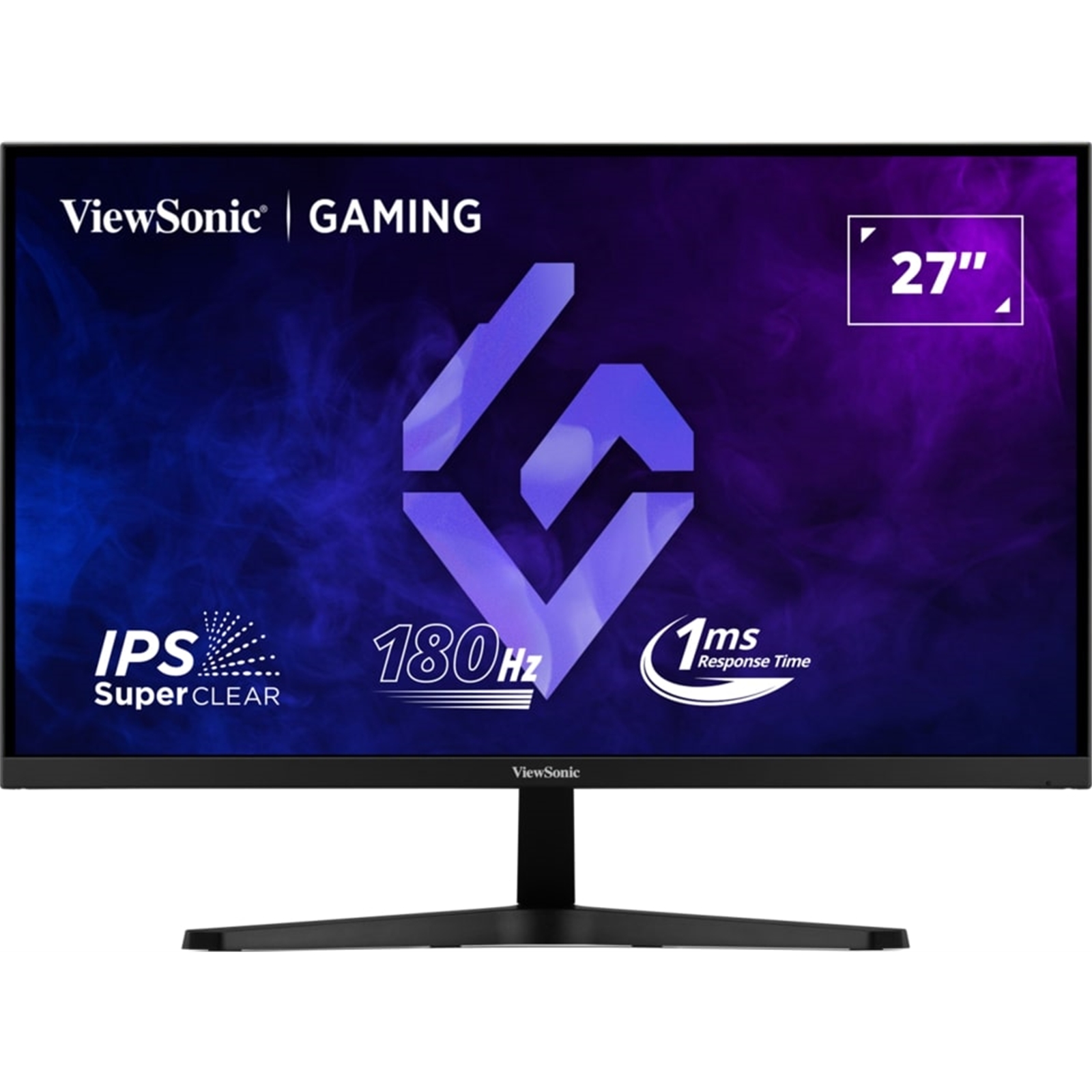 Viewsonic VX27G1-HD 27 Inch IPS Gaming Monitor, Full HD, 180Hz, G-sync, 2xHDMI, DisplayPort, 1ms, VESA - Image 3