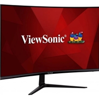 Viewsonic VX3219-PC-MHD 32 Inch Curved Gaming Frameless Monitor, Full HD, 240Hz, 1ms, HDMI, DisplayPort, HD, Freesync, Built-In Speakers, VESA - Image 5