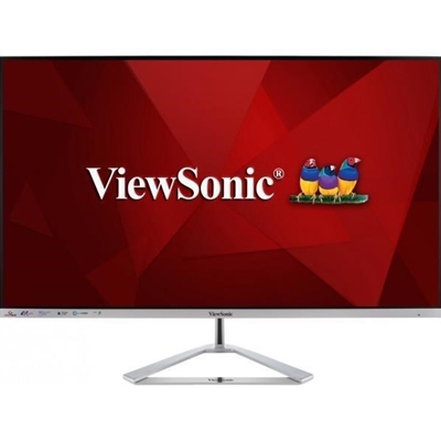 Viewsonic VX3276-4K-mhd 32 Inch 4K Entertainment Gaming Monitor, 60Hz, 4ms, Speakers, Dual HDMI, Display Port, Mini Display Port, VESA, Silver - Image 2