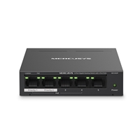 Mercusys MS105GP 5-Port Gigabit Desktop Switch with 4-Port PoE+