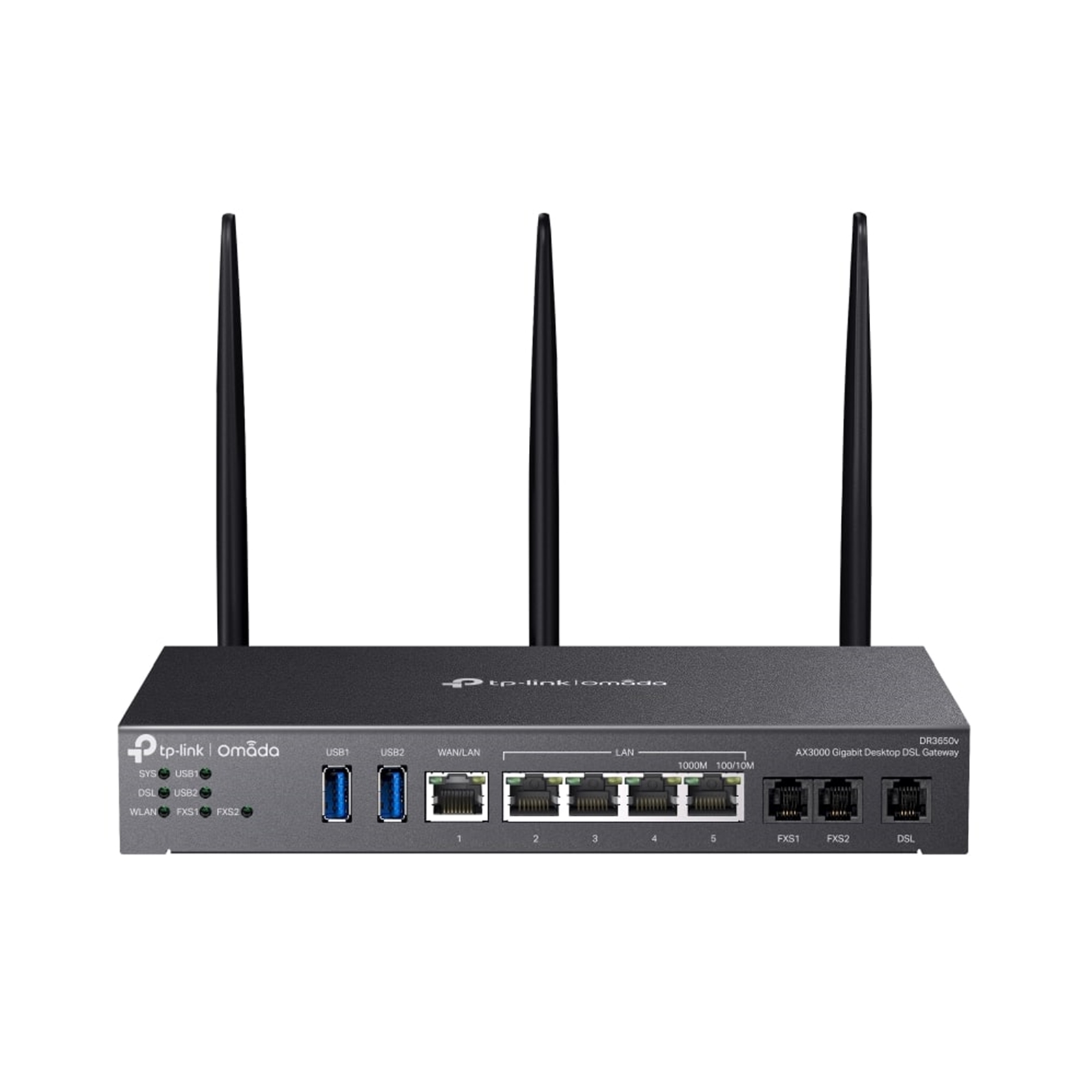 TP-Link Omada DR3650v-4G AX3000 Wi-Fi 6 Gigabit Desktop DSL Gateway - Image 3