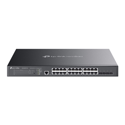 TP-Link Omada SG3428XPP-M2 24-Port 2.5GBASE-T and 4-Port 10GE SFP+ L2+ Managed Switch with 16-Port PoE+ & 8-Port PoE - Image 2