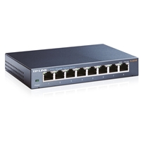 TP-Link TL-SG108 8-Port Metal 10/100/1000Mbps Gigabit Desktop Network Switch - Image 6