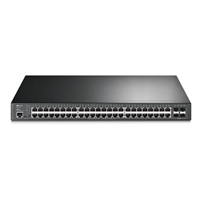 TP-Link JetStream TL-SG3452P 52-Port Metal Gigabit L2+ Managed Switch with 48-Port PoE+ (384W)
