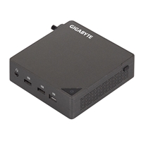 Gigabyte BRIX (GB-BRU5-225H) Barebone Kit, Intel Core Ultra 5 225H 14 Core CPU, 2 x DDR5 SO-DIMM Slots, 2 x M.2 2280 Slots, 1 x M.2 E Key 2230 Wi-Fi & BT slot (Wi-Fi 7 RTL8922AE)