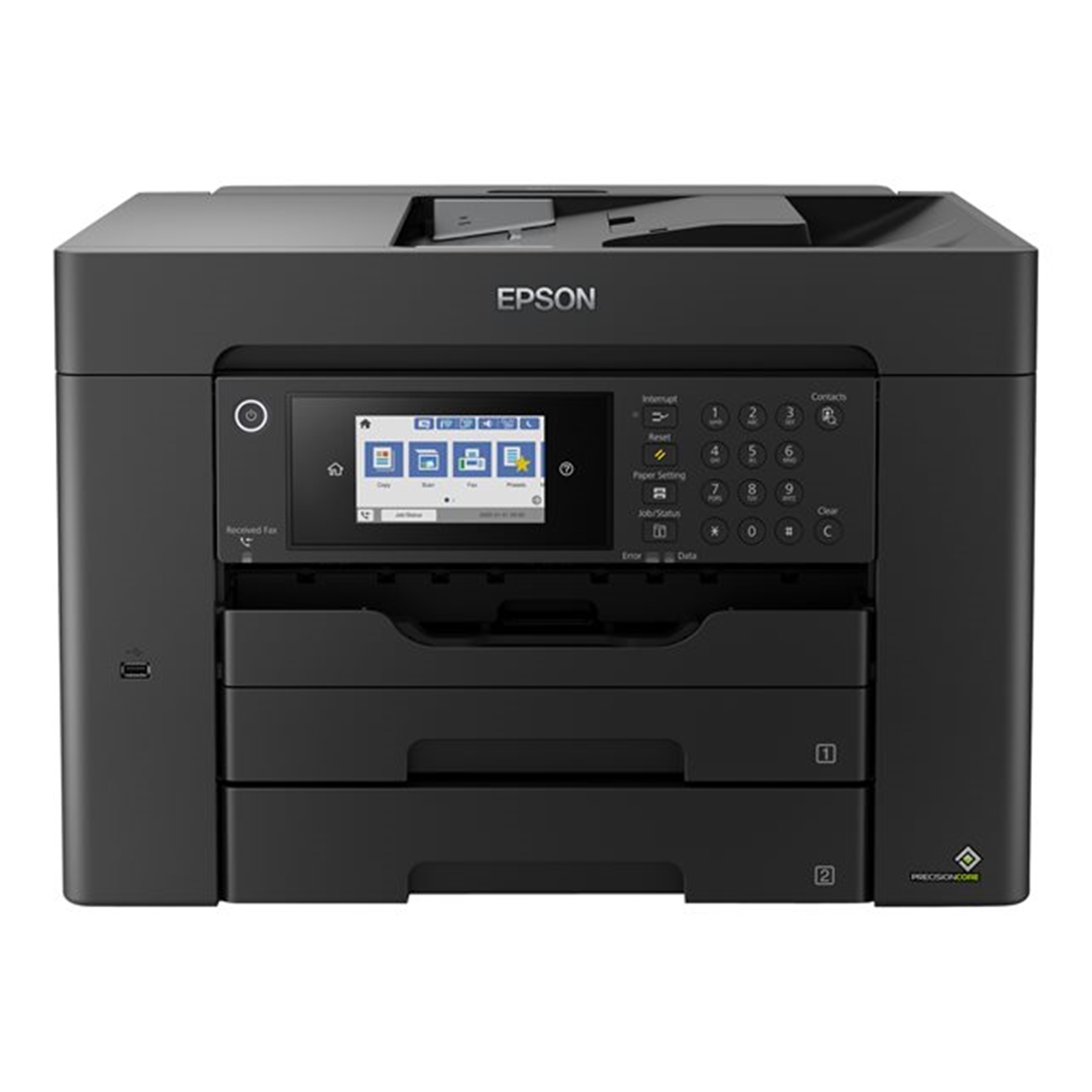 Epson WorkForce C11CH67401 WF-7840DTWF Inkjet Printer, A3, Colour, Wireless, All-in-One, inc Fax, Network, 10.9cm Colour Touch Screen - Image 3