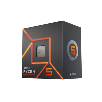 AMD Ryzen 5 7600 6 Core AM5 Processor, 12 Threads, 3.8GHz up to 5.1GHz Boost, 38MB Cache, 65W, Wraith Stealth Cooler, Radeon Graphics - Image 2