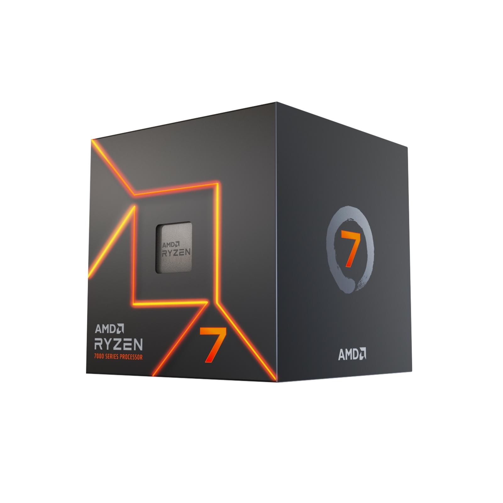 AMD Ryzen 7 7700 with Radeon Graphics, 8 Core Processor, 16 Threads, 3.8GHz up to 5.3GHz Boost, 40MB Cache, 65W, Wraith Prism LED Cooler, Radeon Graphics - Image 3