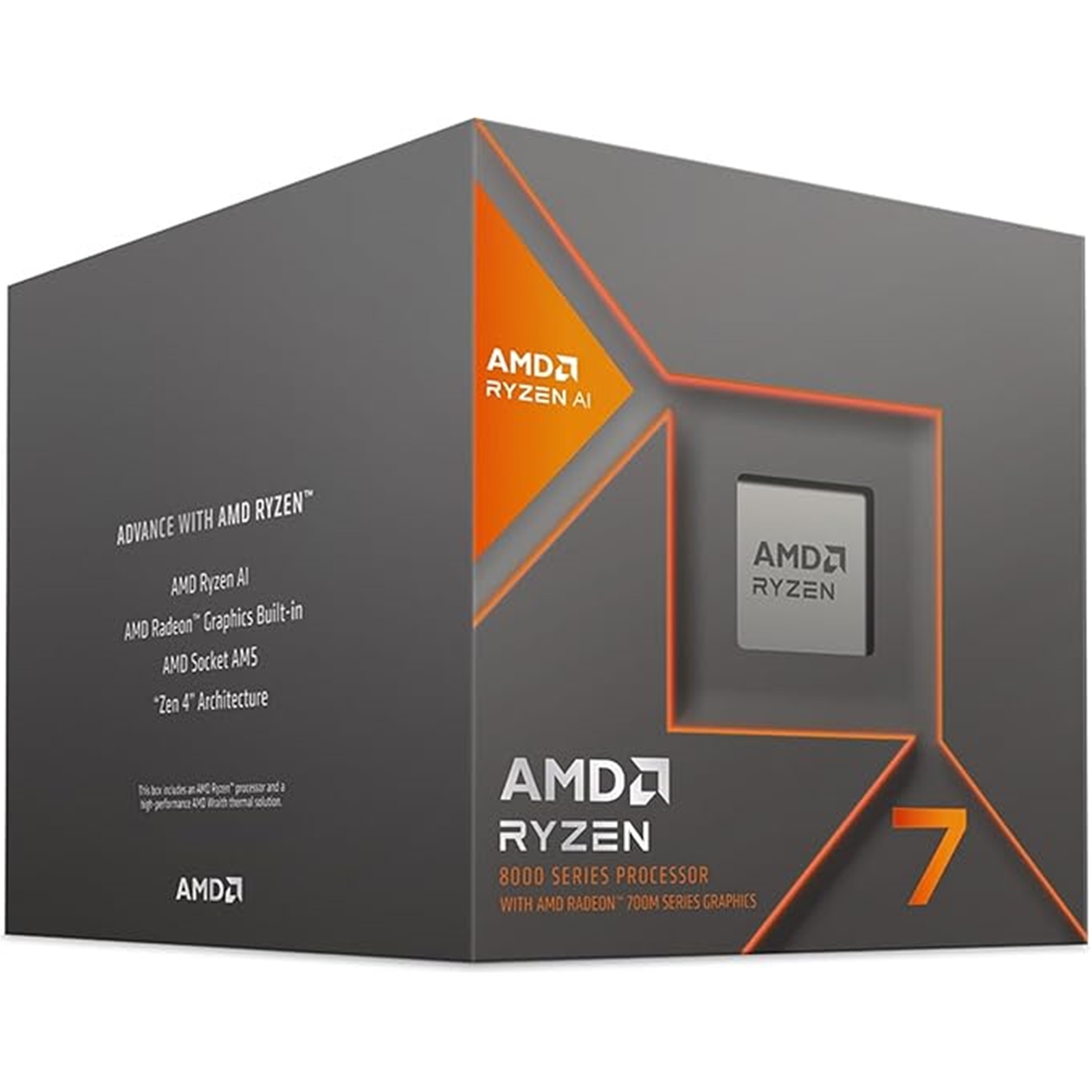 AMD Ryzen7 8700G 8 Core AM5 Processor 4.2GHz up to 5.1GHz Boost, 24MB Cache, 65W, Radeon 780MGraphics - Image 3