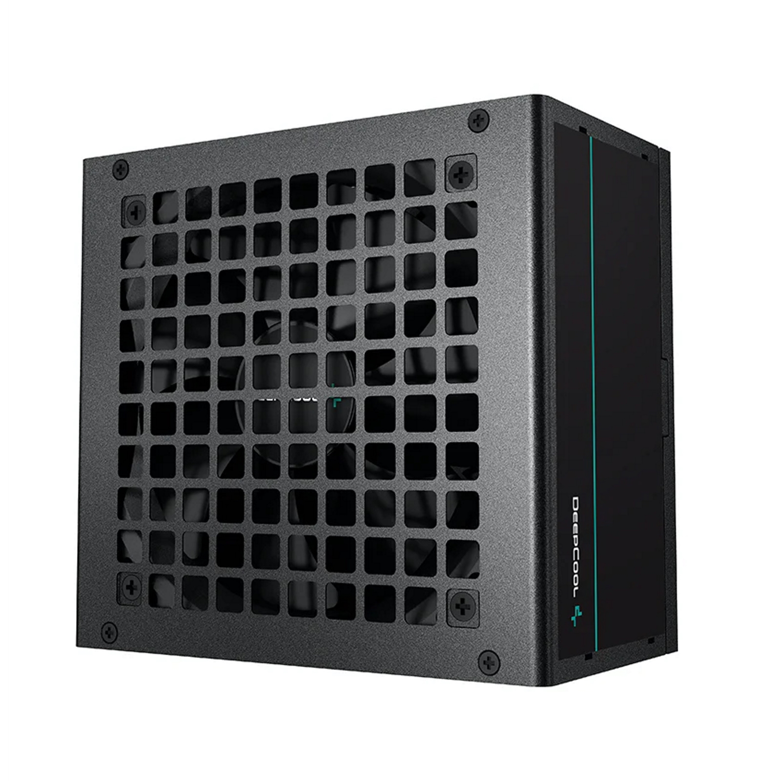 DeepCool PF600 600W PSU, 120mm Silent Hydraulic Bearing Fan, 80 PLUS White, Non Modular, UK Plug, Flat Black Cables, Efficient & Affordable - Image 3