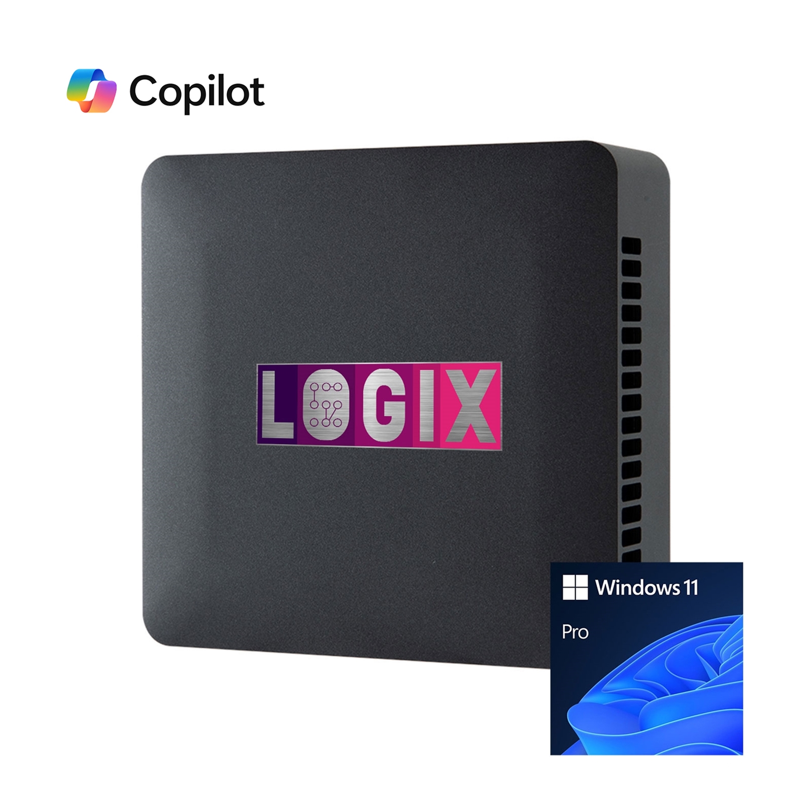 LOGIX Intel Core i5-1335U 4.6GHz 10 Core CPU, 1 x DDR4 16GB SO-DIMM, 500GB Kingston NVMe, Wireless AX & Bluetooth 5.2 Windows 11 Pro - Pre-Built - Image 3