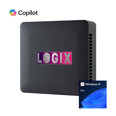 LOGIX Intel Core i5-1335U 4.6GHz 10 Core CPU, 1 x DDR4 16GB SO-DIMM, 500GB Kingston NVMe, Wireless AX & Bluetooth 5.2 Windows 11 Pro - Pre-Built - Image 2