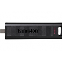 Kingston DTMAX/512GB DataTraveler Max 512GB USB-C USB Drive, USB3.2, Gen2, 1000MB/s, Black, Retail Boxed