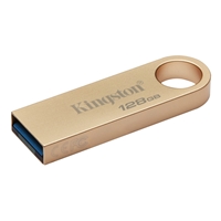 Kingston DataTraveler SE9 G3 128GB USB 3.2 USB Flash Drive, Gold