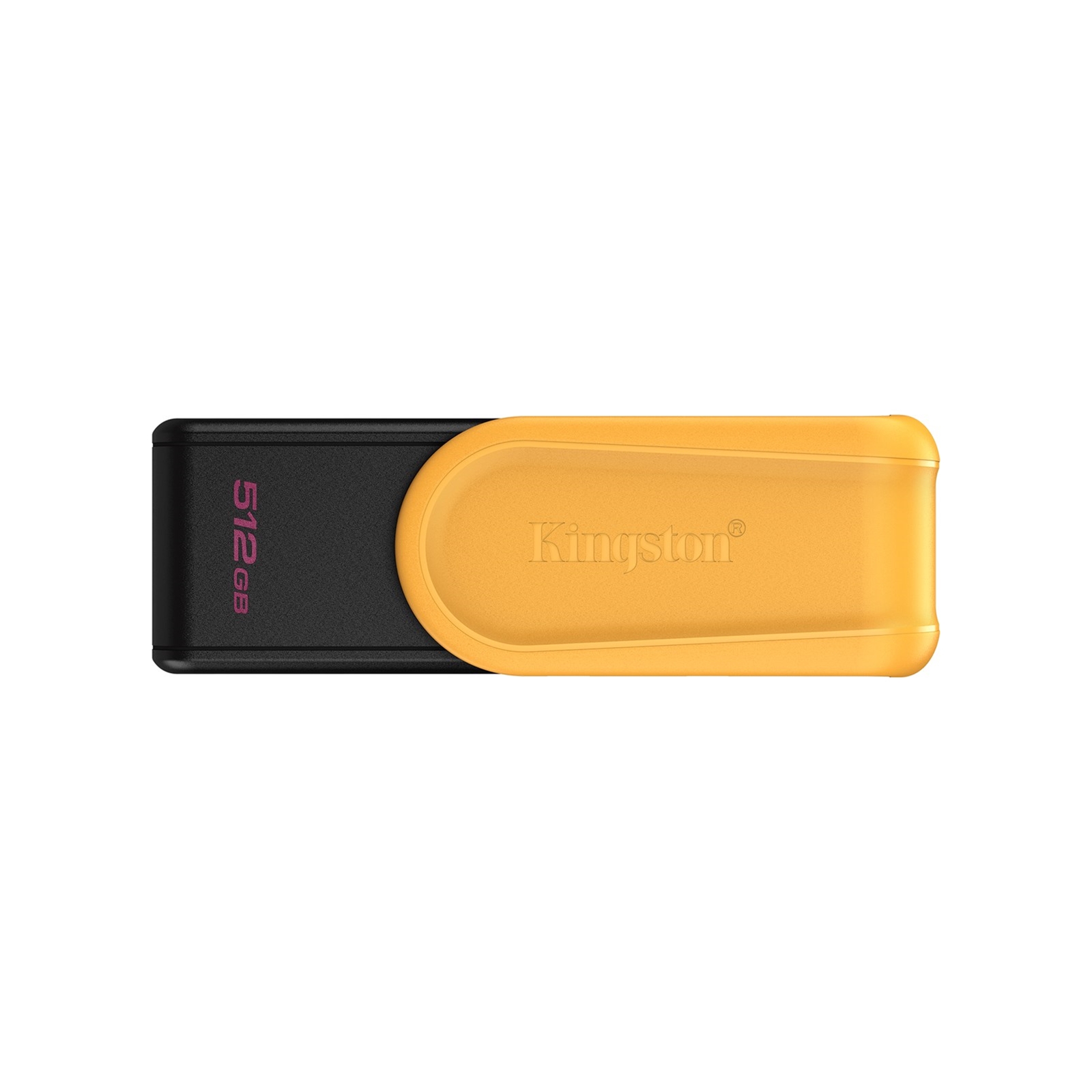 Kingston DataTraveler Exodia S DTXS/512GB USB Flash Drive, 512GB, USB 3.2, Black/Yellow, Swivel Cap Design - Image 3