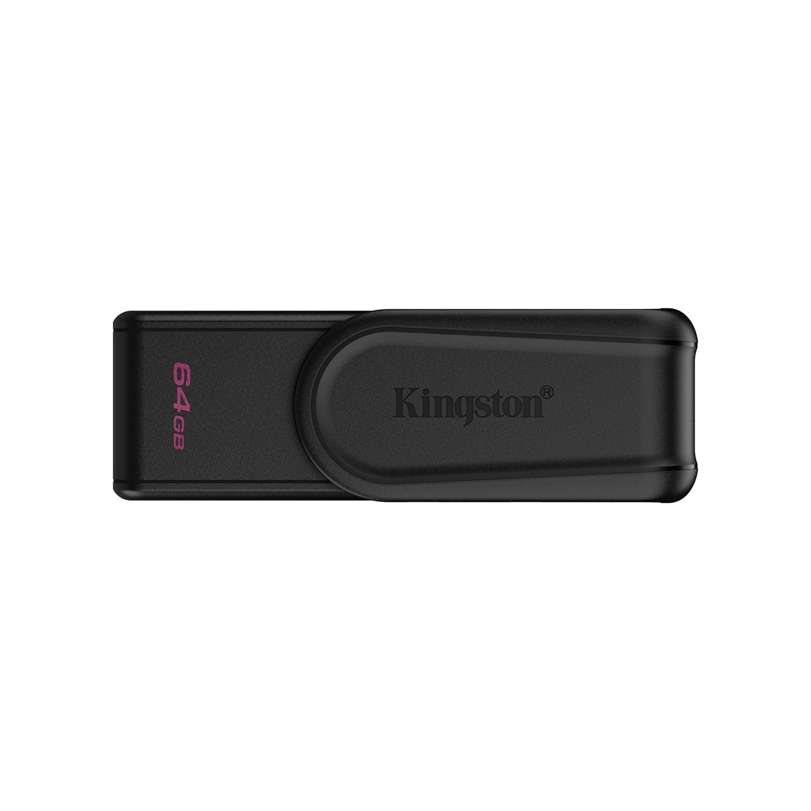 Kingston DataTraveler Exodia S DTXS/64GB USB Flash Drive, 64GB, USB 3.2, Black, Swivel Cap Design - Image 3