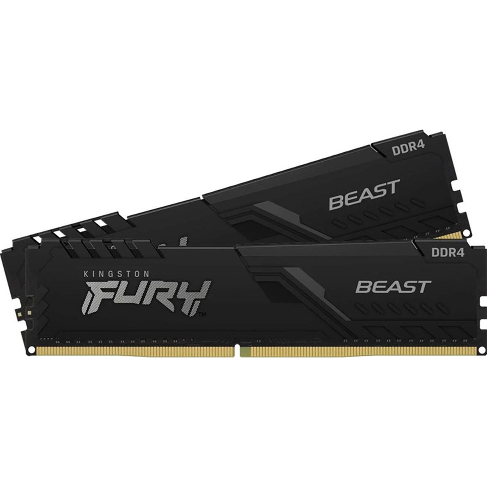 Kingston FURY Beast KF436C18BBK2/64 64GB (2x 32GB) DIMM System Memory, 3600MHz, DDR4, CL18, Black, Intel XMP - Image 3
