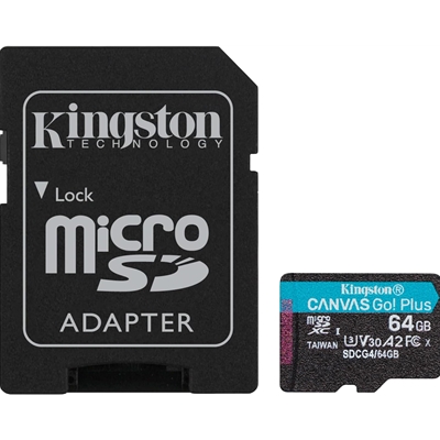 Kingston Canvas Go! Plus SDCG4/256GB 256GB Micro SD Card, UHS-1 (U3) - Image 2