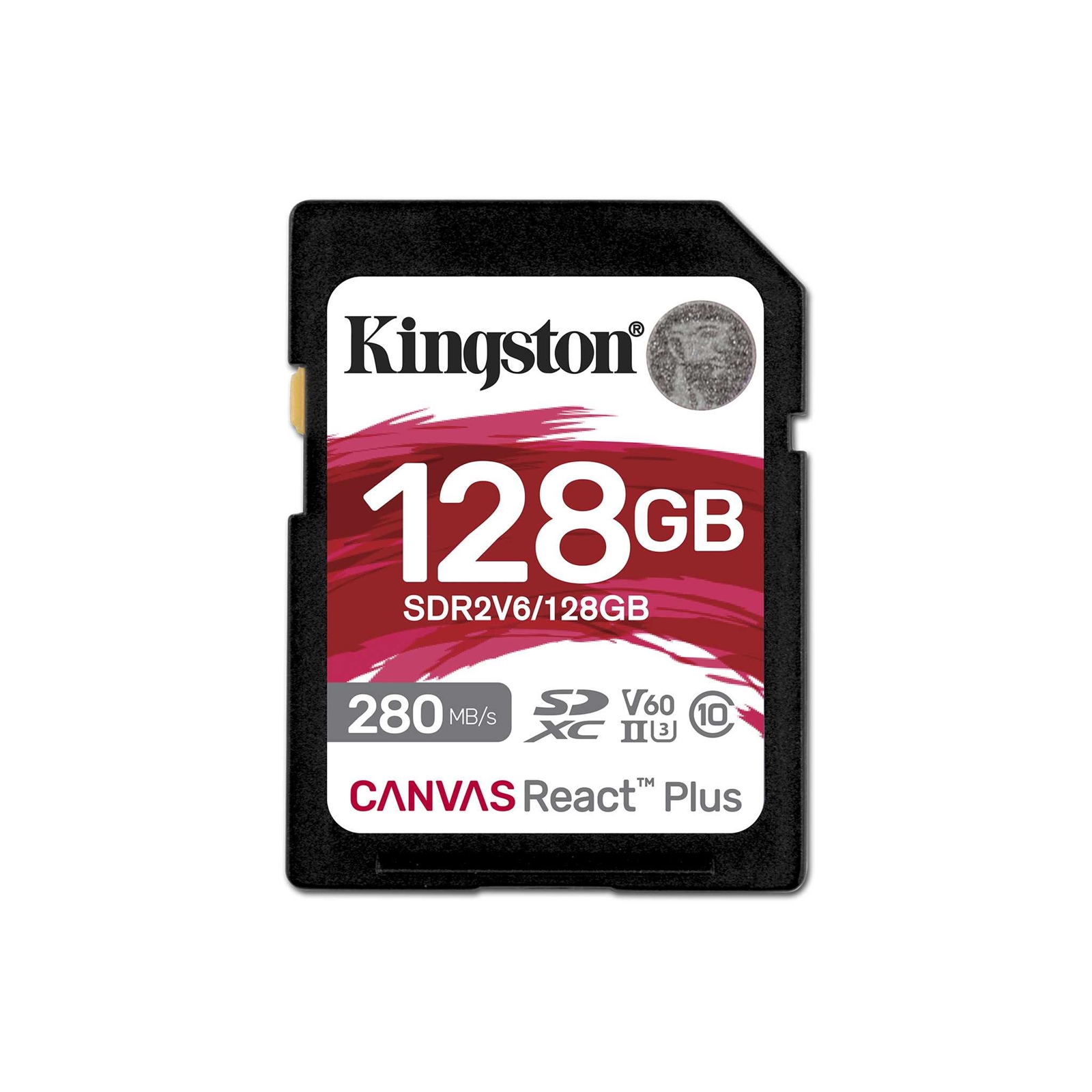 Kingston Canvas React Plus V60 128GB Memory Card, 4K, UHS-II, 280MB/s R, 150MB/s W - Image 3