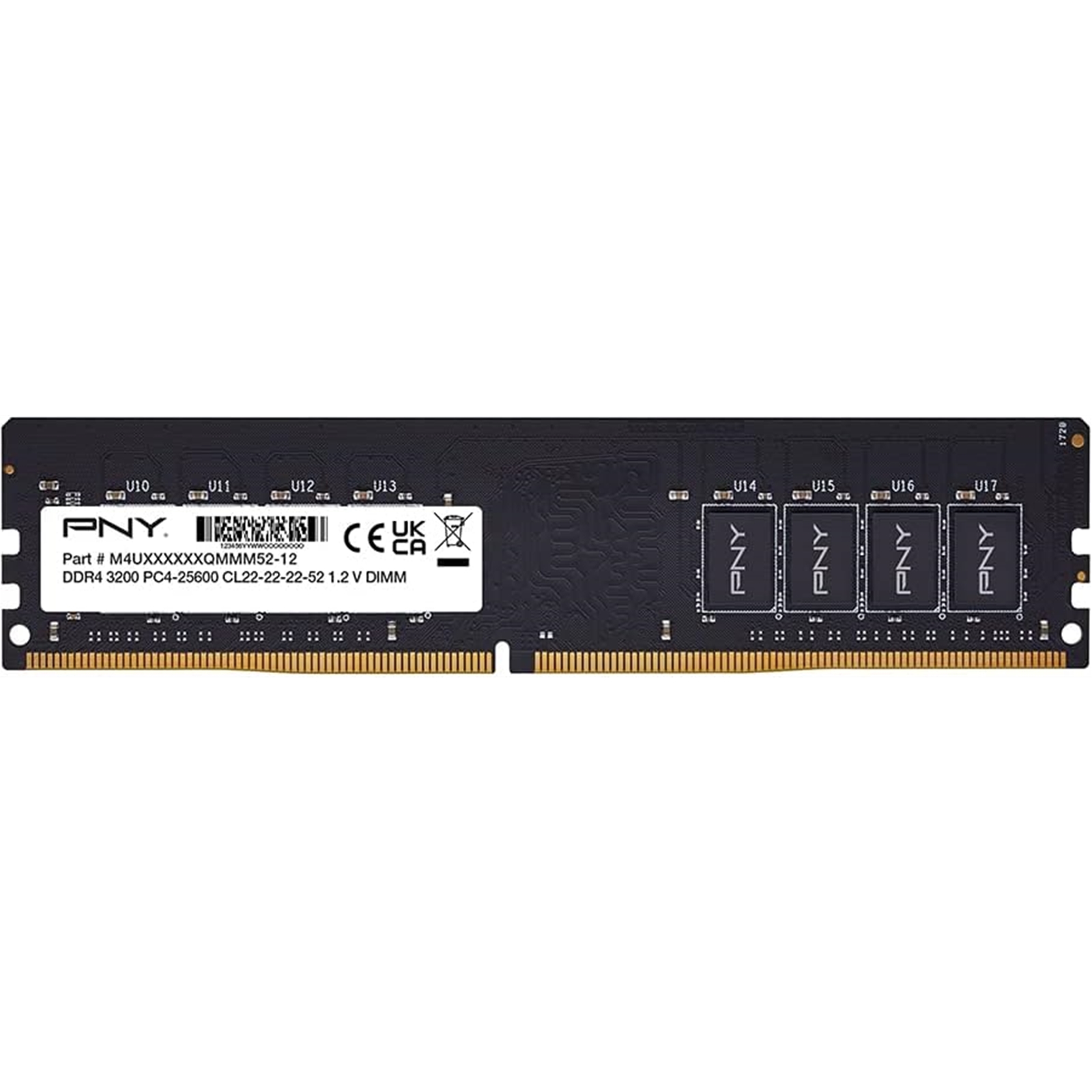 PNY Performance MD8GSD43200-SI 8GB (1x 8GB) DIMM System Memory, 3200MHz, DDR4, CL22 - Bulk - Image 3
