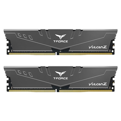 Team T-Force Vulcan Z 16GB Silver Heatsink (2 x 8GB) DDR4 3200MHz DIMM System Memory - Image 2
