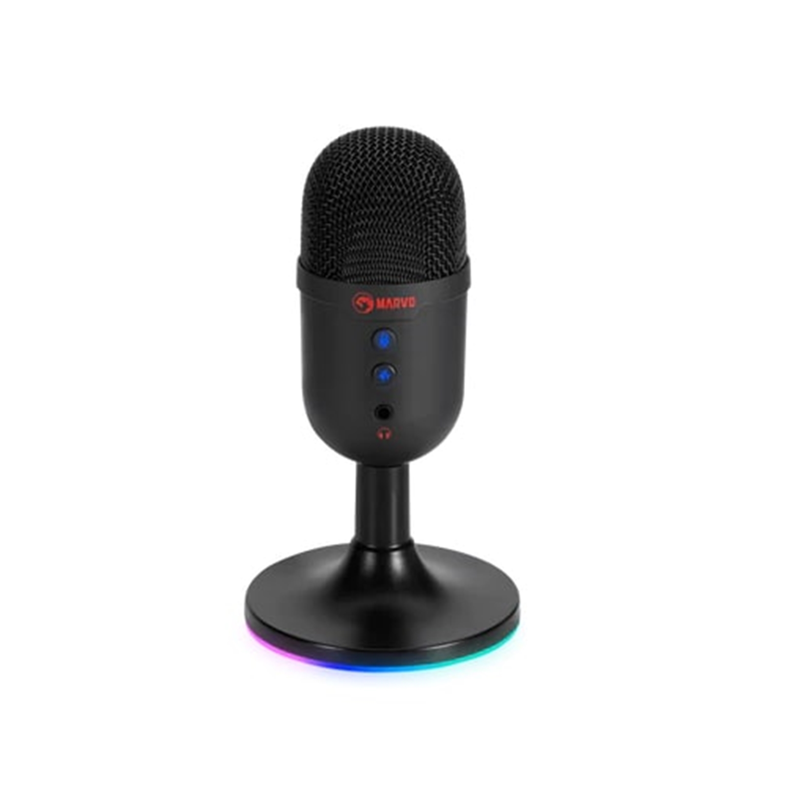 Marvo Scorpion MIC-06 Blast 40 USB RGB Noise Cancelling Wired Microphone (Black) - Image 3