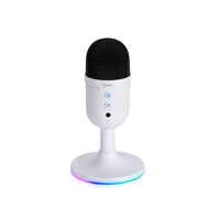 Marvo Scorpion MIC-06 Blast 40 USB RGB Noise Cancelling Wired Microphone (White)