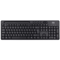 Evo Labs WM-757UK Wireless Keyboard and Mouse Combo Set, With Integrated Tablet/ Mobile/ Smartphone Stand, 2.4GHz Full Size Qwerty UK Layout Keyboard with Wireless Mouse, Ideal for Home/Office, Black - Image 4