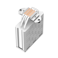 DeepCool AK400 WH Fan CPU Cooler, Universal Socket, High Performance 120mm Silent Hydro Bearing PWM White Fan, 1850RPM, 4 Heat Pipes, Unique Matrix Fin Design, White Version, Intel LGA 1700 Bracket Included - Image 8