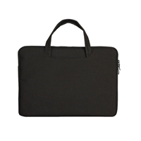 Prevo 15.6 Inch Laptop Bag, Cushioned Lining, With Shoulder Strap, Black - Image 5