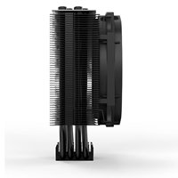 be quiet! Dark Rock Slim Fan CPU Cooler, Universal Socket, Silent Wings 3 120mm PWM Black Cooling Fan, 1500RPM, 4 Heat Pipes, 180W TDP, Compact Construction to Stop Blocking Memory Slots, Intel LGA 1700 & AMD AM5 Compatible - Image 4