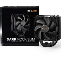 be quiet! Dark Rock Slim Fan CPU Cooler, Universal Socket, Silent Wings 3 120mm PWM Black Cooling Fan, 1500RPM, 4 Heat Pipes, 180W TDP, Compact Construction to Stop Blocking Memory Slots, Intel LGA 1700 & AMD AM5 Compatible - Image 8