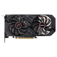 ASRock AMD Radeon RX 6500 XT Phantom Gaming OC 4GB GDDR6 Graphics Card, 1024 Streams, 2820MHz Boost Clock, Dual Fan, 1x DisplayPorts / 1x HDMI Port - Image 4